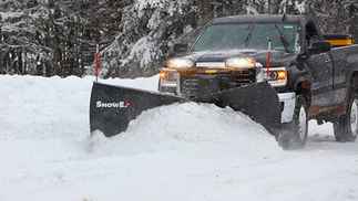 Clearance! NOS SnowEx 9.5 SS HDV Model, V-plow Flare Top, Trip edge Stainless Steel V-Plow, Automatixx Attachment System